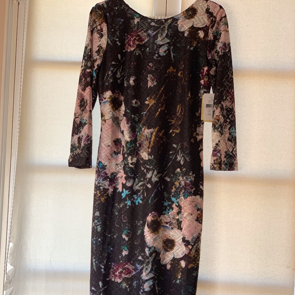 NWT Eci Floral Midi Dress